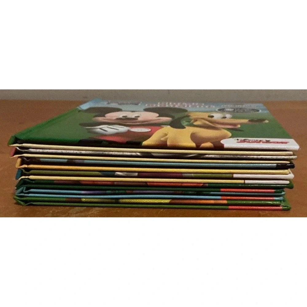 Lot Of 7 Story Reader Me Reader Hard Cover Books, Up, PAW Patrol, Mickey, Minnie